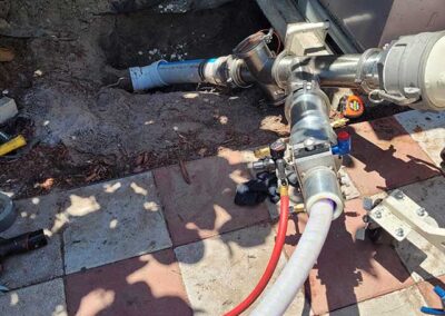 Sewer relining work by Decker Plumbing & Heating