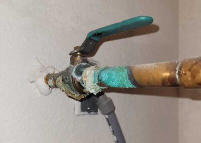 Water spigot in need of replacement
