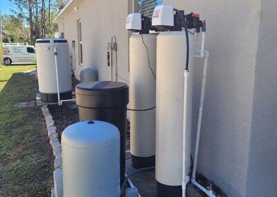 Water filtration system installed by Decker Plumbing & Drains